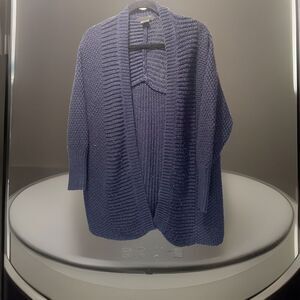 ARIAT Cardigan Women's‎ Long Sweater Navy Blue cowgirl cardigan Size M